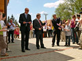 Slavnostní otevření areálu, svatba a zápas Ivančice–Rosice A (10. 5. 2008)